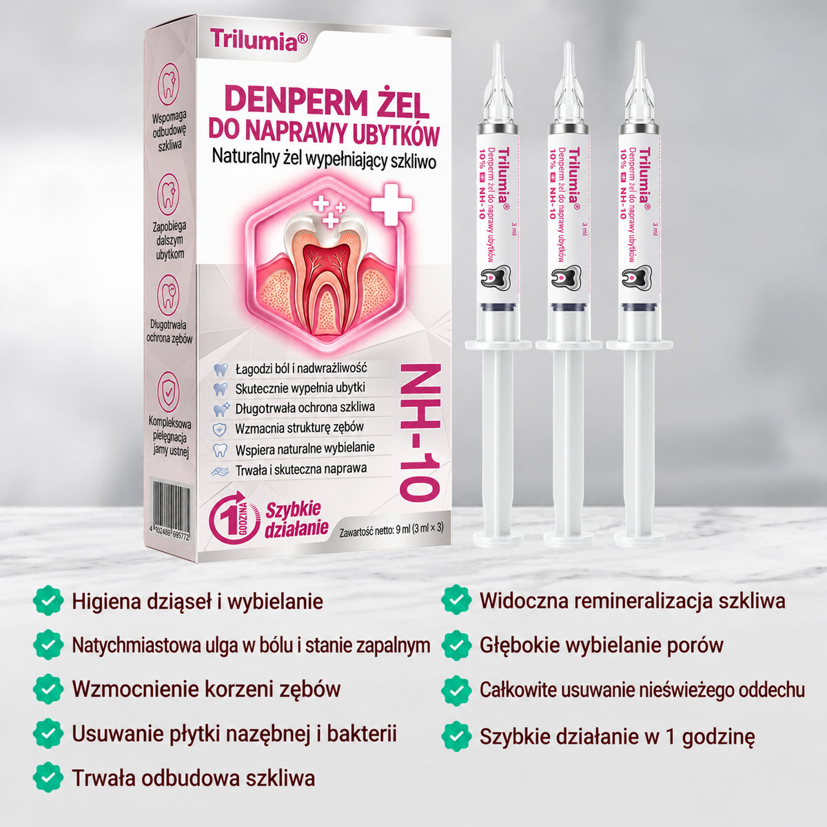 🛡️Trilumia® 🦷DenPerm – Natürliches Zahnschmelz-Füllgel zur Kariessanierung🥼