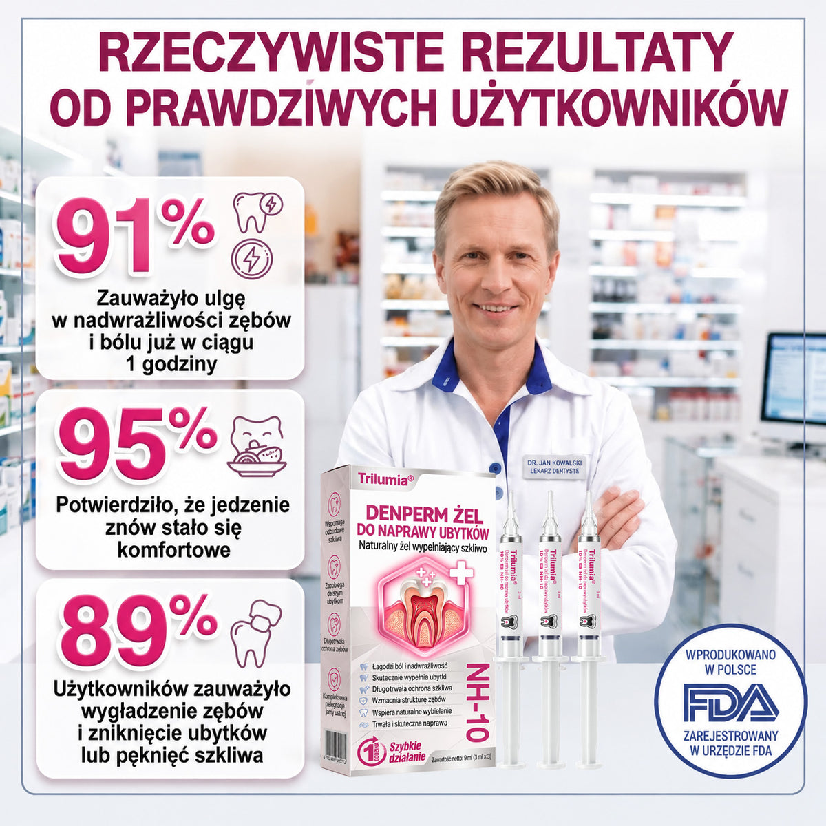 🛡️Trilumia® 🦷DenPerm – Natürliches Zahnschmelz-Füllgel zur Kariessanierung🥼
