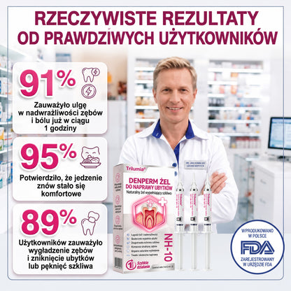 🛡️Trilumia® 🦷DenPerm – Natürliches Zahnschmelz-Füllgel zur Kariessanierung🥼
