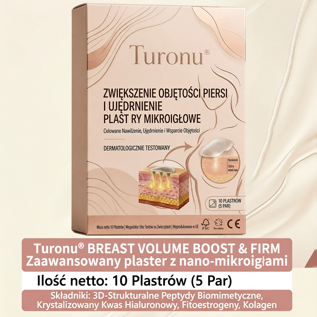 🍀Turonu® 💐 Zaawansowanynano-mikroigłowy plaster do ukierunkowanego powiększania biustu