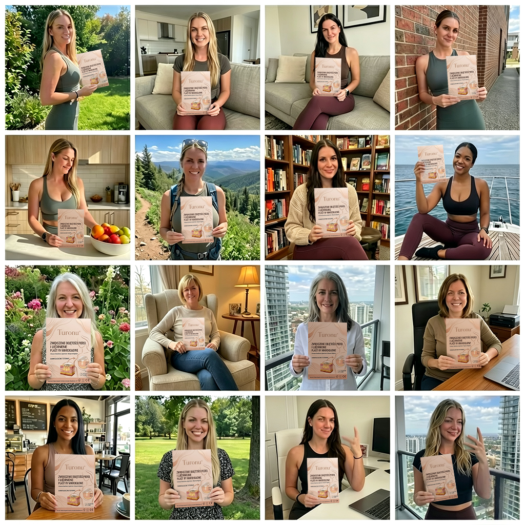 🍀Turonu® 💐 Zaawansowanynano-mikroigłowy plaster do ukierunkowanego powiększania biustu